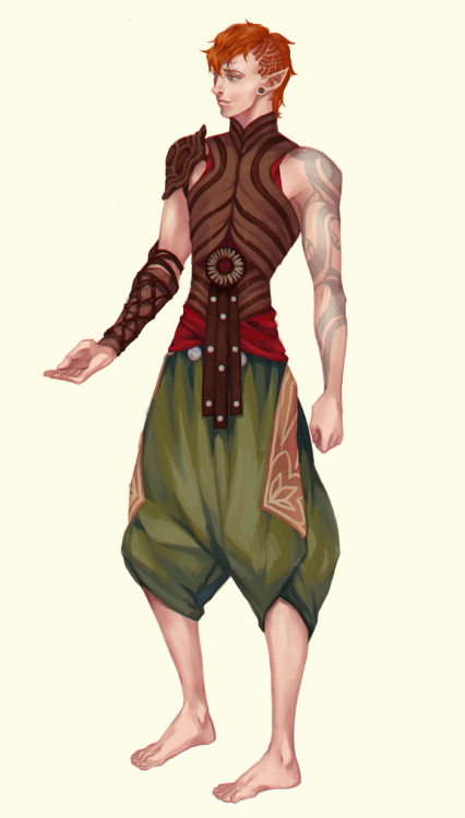 prospective threads for my Lavellan inquisitor but design is hard and nekkid is easier
