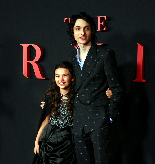 Finn Wolfhard and Brooklyn Prince at “The Turning” movie premiere in California, 1.21.20.