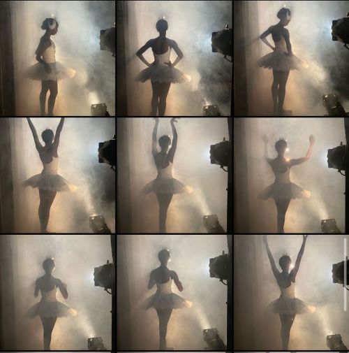 swanlake1998:paunika jones photographed backstage about to perform as odette in swan lake by leonard