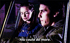  2x19/6x08 parallel ”So basically I just wanted to show you that. Tell you—tell you that I couldn’t have done it without you.” 