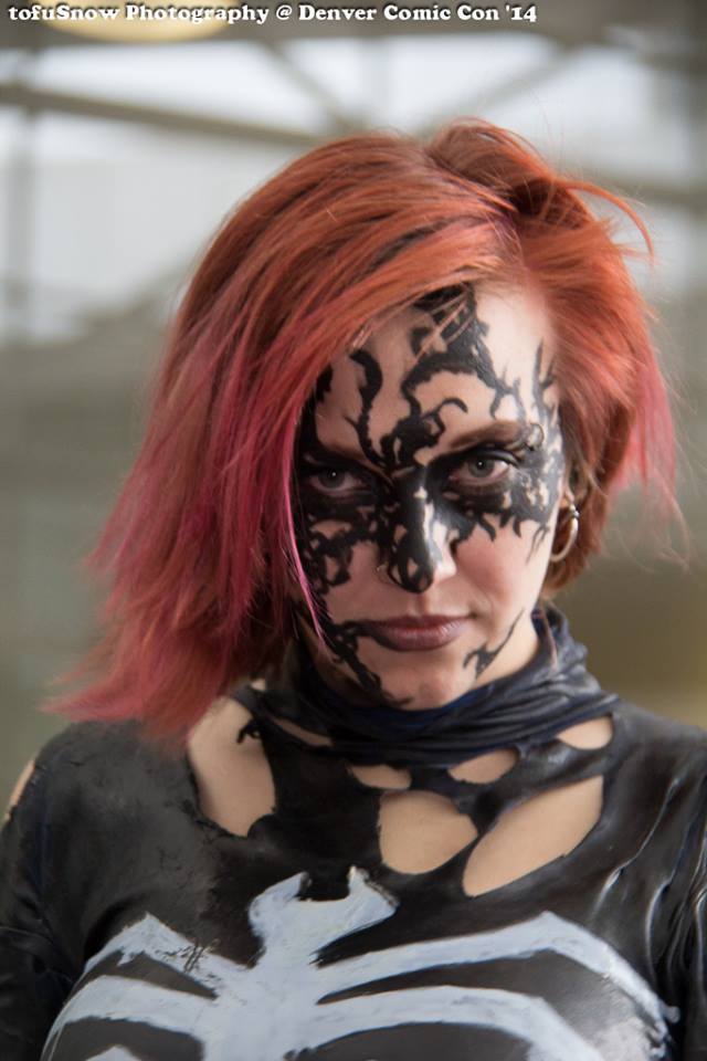 thecosplayinitiative:  Oh No, it looks Mary Jane has fallen prey to the Venom Symbiote,