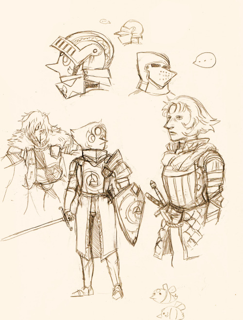 rinboz:  Love the idea of pearl being a knight Also fun fact: Bascinet exists because of her. 