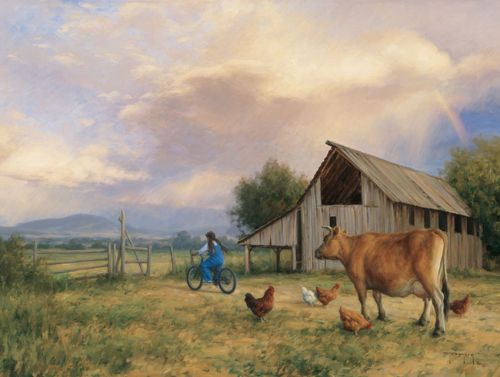 Queen of the Barnyard by Robert Duncan