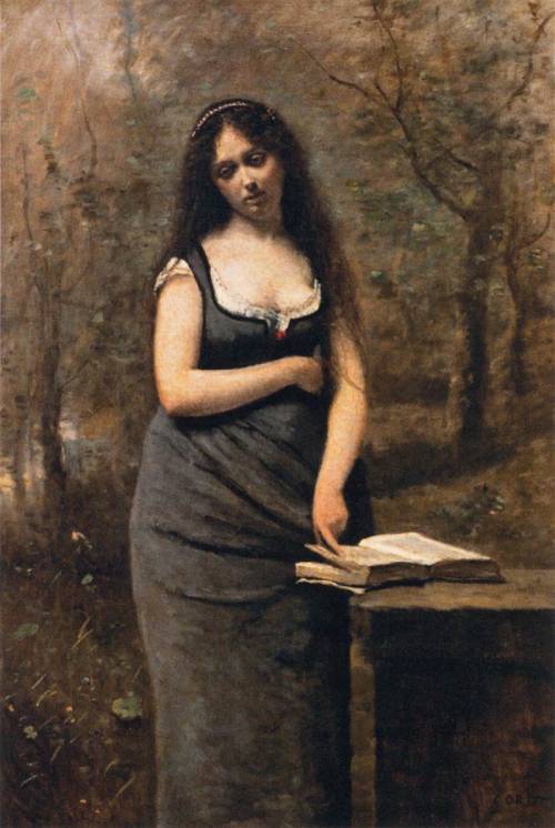 Valléda (1868-70). Jean-Baptiste Camille Corot (French, 1796-1875). Oil on wood. Mu
