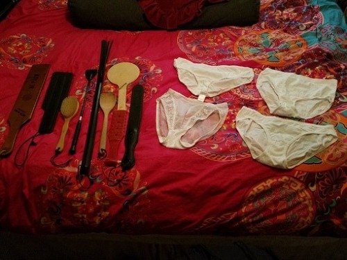 o no; it’s the 4 panty punishment; it starts with me wearing all 4 panties in layers; i’
