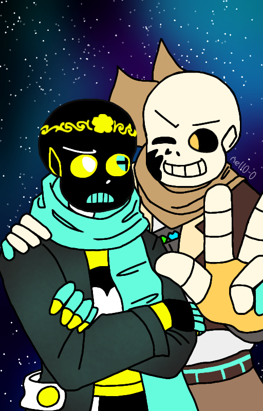 Undertale AU) OCs - Ink! Sans - Wattpad