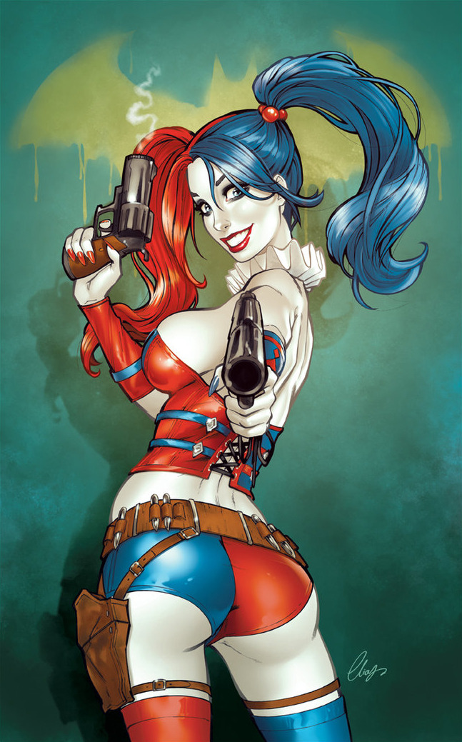 geekcomics:   Harley Quinn by Elias Chatzoudis 