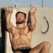 mainepoet:reds-and-gingers:http://reds-and-gingers.tumblr.comSeated briefs pose.