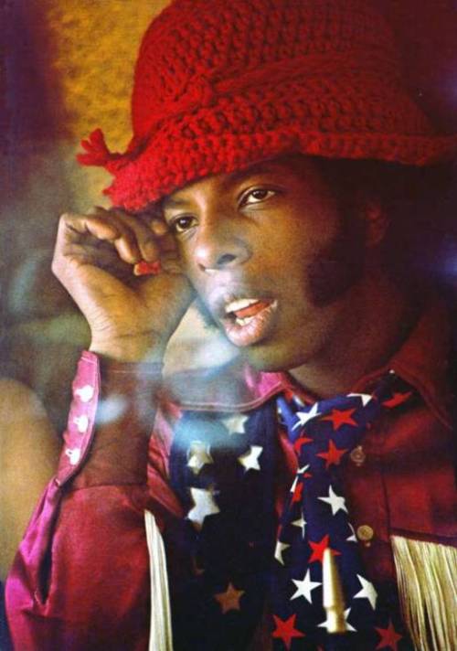 jayswain72:Sly Stone circa 1970. Genius, funk pioneer, crazy, groundbreaking, infuriating and at tha