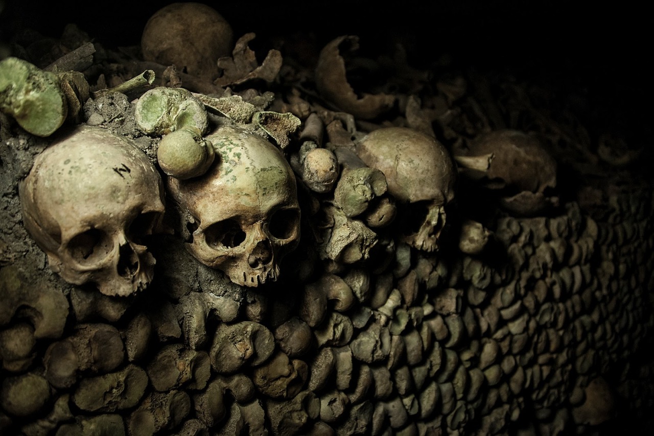 c-atty:  fuckyeahhauntedplaces:  The Paris Catacombs - France Beneath the streets
