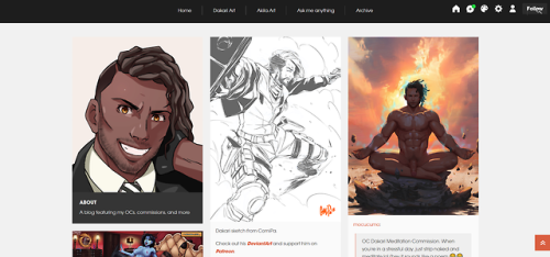 Art BlogHey, everyone. I made a blog for my art commissions. I’ll be posting art I get over there if