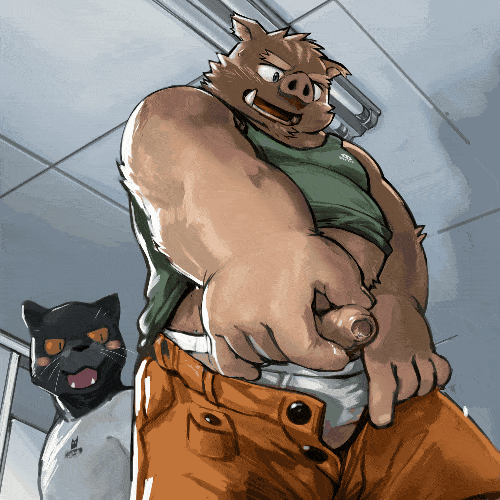 strangewerewolfgiver:  rainbowpridestallion:  Gay furry gifs  Cum shot edition! 
