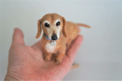  Meet mini felted version of “Cracker Jack”.  Have a great Sunday evening!
