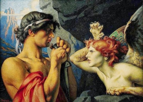 Oedipe et le Sphinx - François-Émile Ehrmann