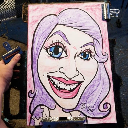 Purple.  12"x18" Ink and artstix on paper    #art #drawing #caricature #caricatures  #artistsontumblr #artistsoninstagram #caricarurist #ink #artstix