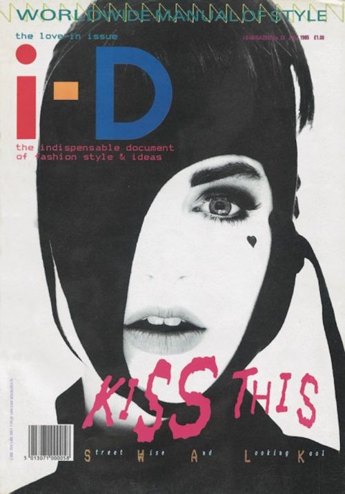 some b&amp;w i-D magazine covers