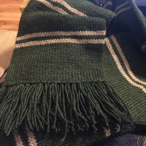 Yes, applying the fringe was tedious, but Rosie’s scarf turned out SO nice and the fringe is so nice