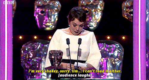 airdbelivet:Congratulations to Olivia Colman for winning the 2019 Leading Actress BAFTA for portrayi