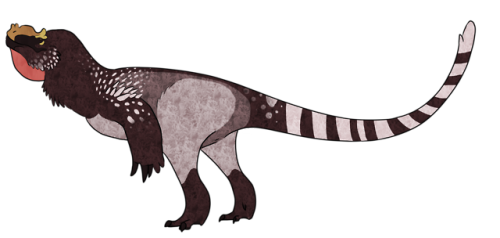 A Yutyrannus huali to match the [Sinotyrannus] for Day 9 of Dinovember.This is actually a sort-of re