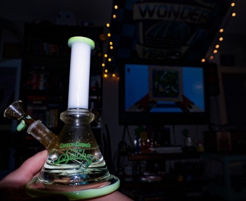 lesswokemoresmoke: Bong rips and Minecraft ( ´ ▽ ` )ﾉ