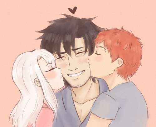 kotomeanieart:some wholesome emiya family without the sadness to start this blog right