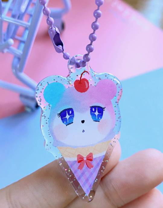 Animal Crossing Glitter Charms made by MintyMentaiko