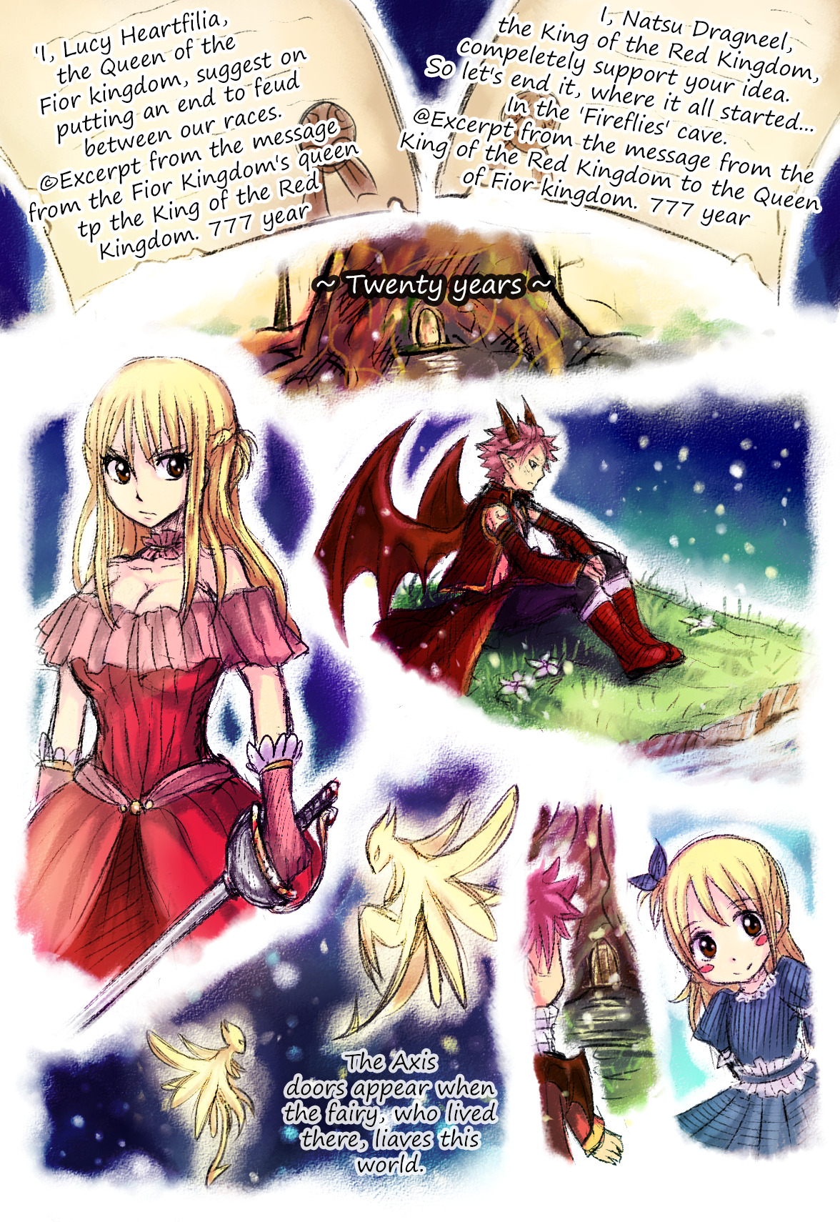 Always Remember To Smile Leons 7 Fairy Tail Illustrations For Always Remember To Smile Leons 7 Fairy Tail Illustrations For