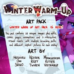 Twiren:  We Proudly Present To You The Interactive Winter Warm Up Art Pack!  The