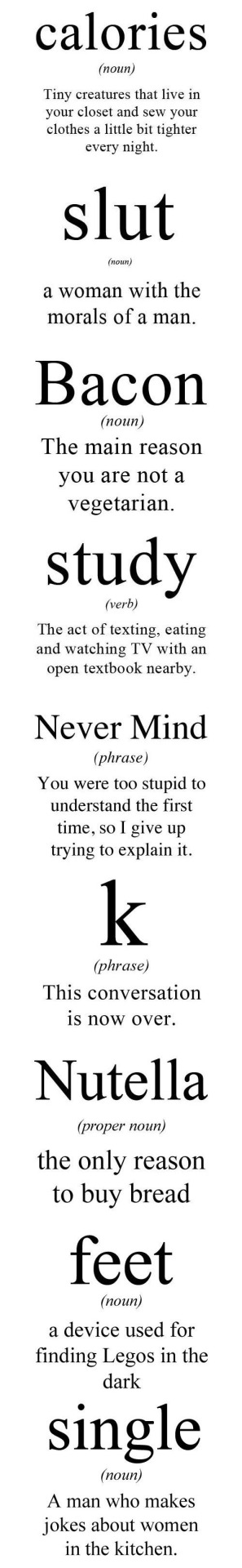 giantgag-official:  Funny pictures of the day (68 pics) What Those Words Mean  Omg!!!