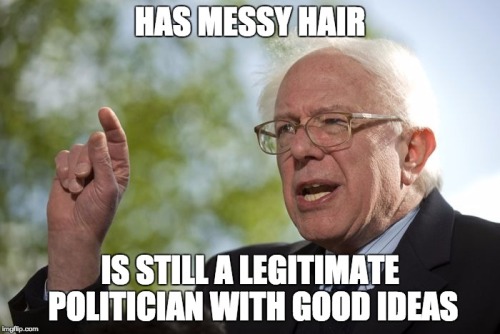 halfstable:intersectsational:prochoice-or-gtfo:Good guy Bernie Sanders. Pls vote 4 himLove, the enti