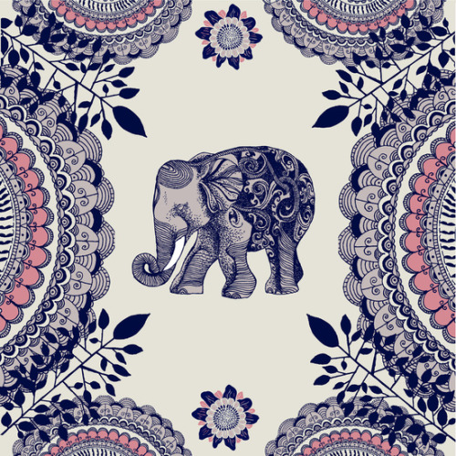 bestof-society6:   Elephant Pink 		by Rskinner1122   