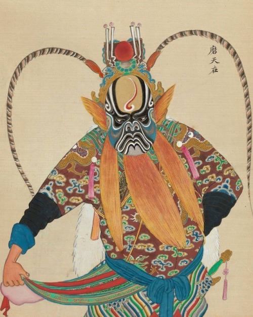 talesfromweirdland:Chinese opera figures, late 19th/early 20th century.