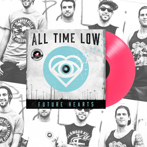 Soo how many of you guys picked up our exclusive limited edition pink “Future Hearts” vinyl by All T