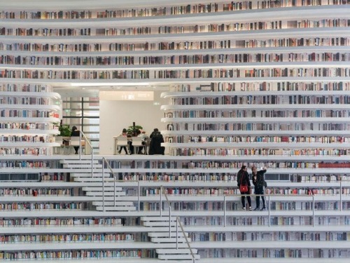 brookbooh:  World’s Coolest Library in porn pictures