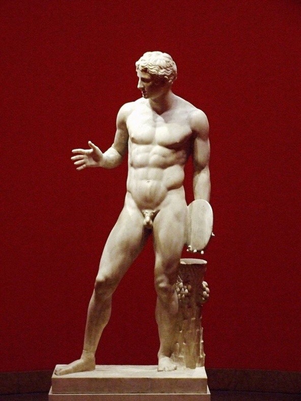 21primitive:  Discophoros (Roman copy, 2nd.century AD)