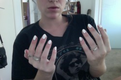 xblsx:  I bought some white nail polish the