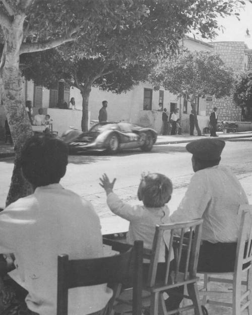 The Porsche 906 Carrera 6 of Taormina/Tacci during the 1969 Targa Florio.The Targa Florio was an ope