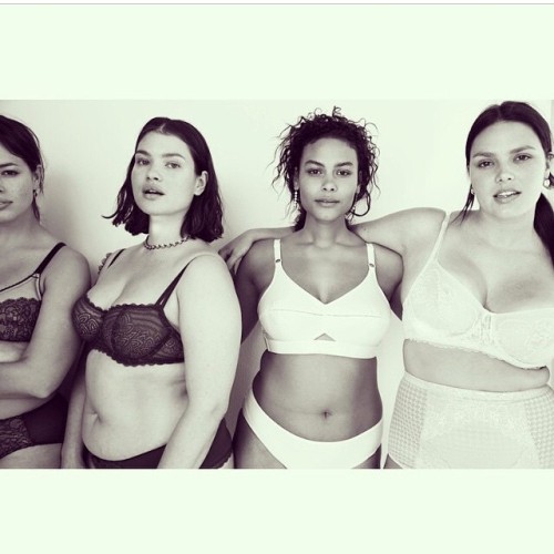 @cassblackbird @theashleygraham Love these photos. These ladies are beautiful, real, honest. What a