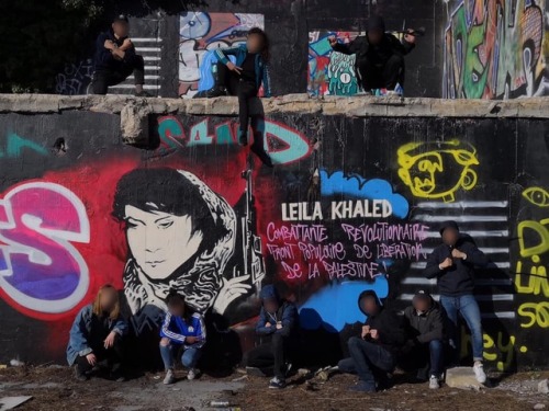 “Long live the women’s struggle!”Mural in Marseille, Francevia: Les Squales