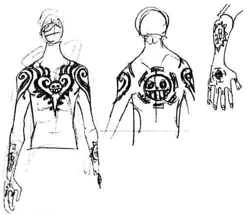 Unique + Geeky Tattoo Ideas — A Guide To Trafalgar Law From One Pieces  Tattoos...