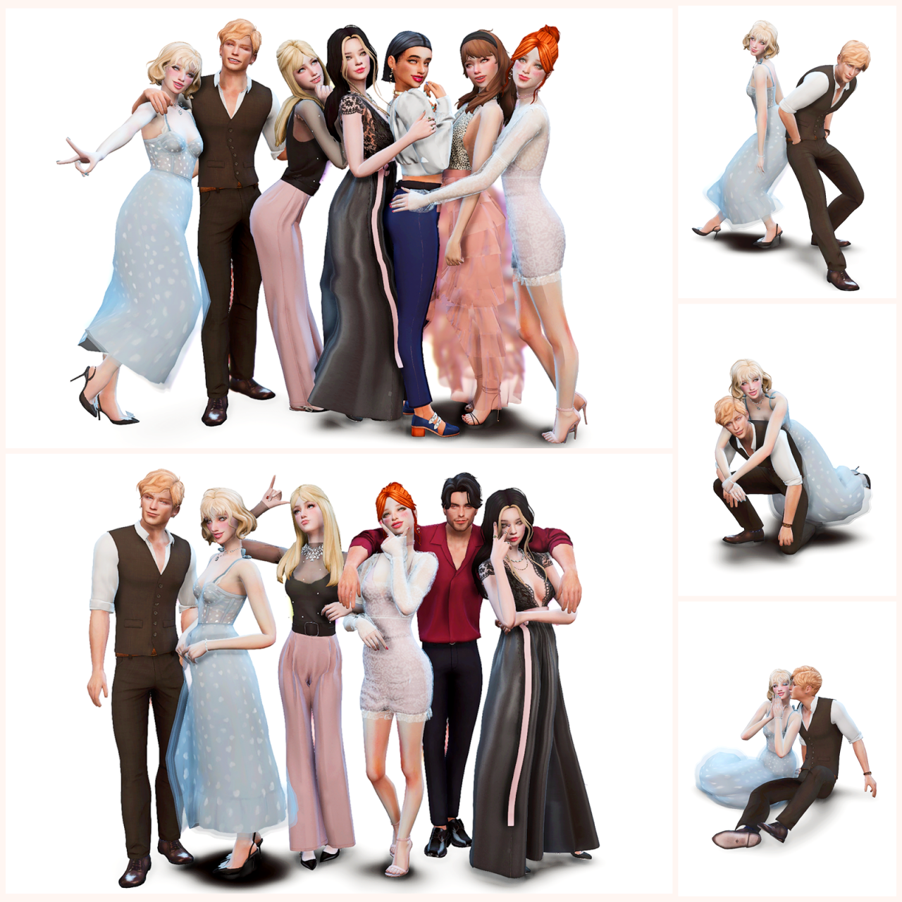 IMHO sims: Couple Poses & Animation #15 TS4 by IMHO