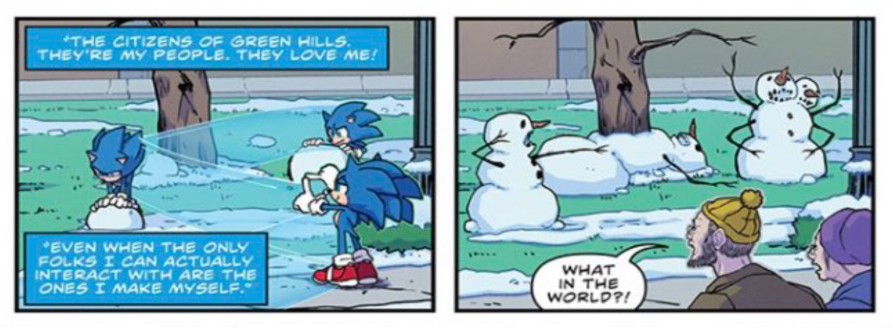 Preview of IDW Sonic: Sonic the Hedgehog 2 Official Pre-Quill