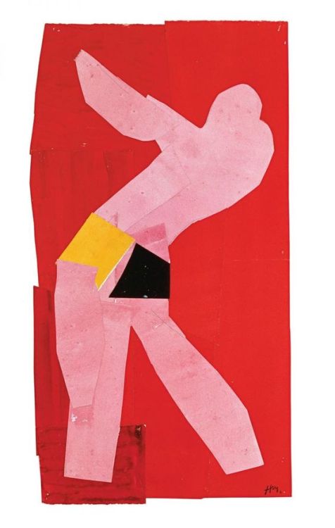 topcat77: Henri Matisse Small Dancer on a Red Background, 1937-8 Cut-out 