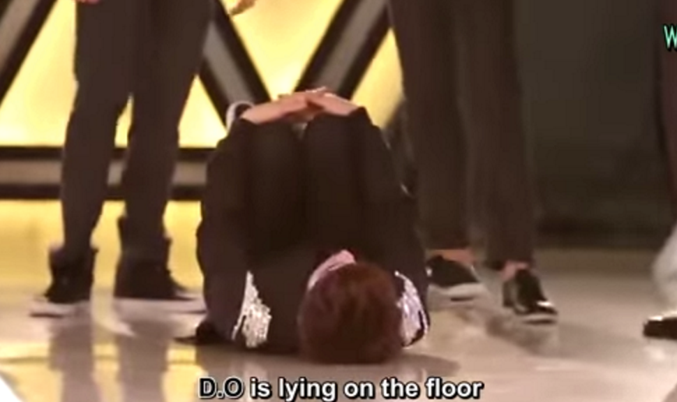 kyungsoo doesn’t give a shit