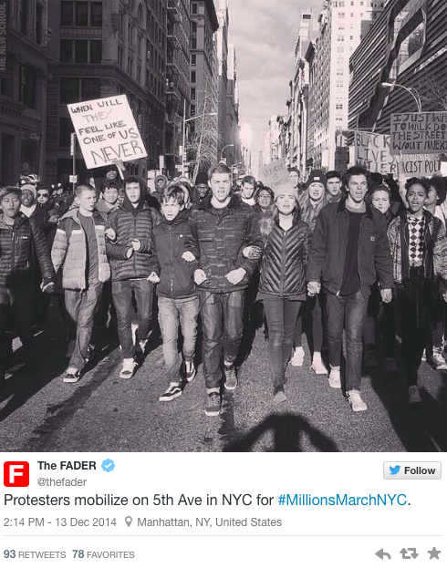 micdotcom:  18 #MillionsMarchNYC photos that prove anger about police brutality isn’t