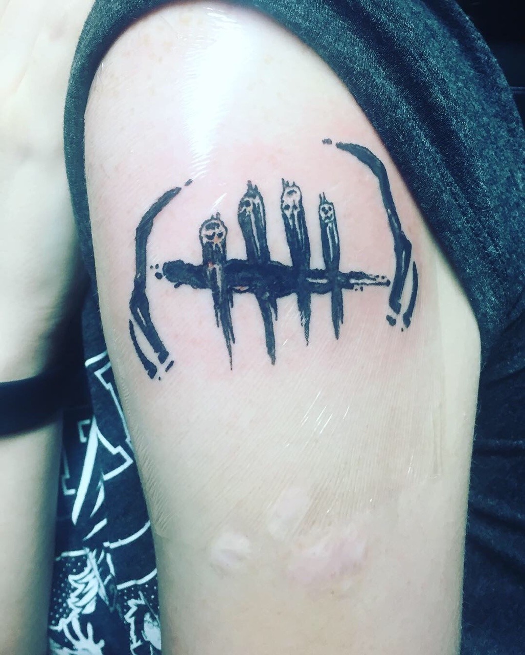 Eternal Elysium Tattoos  Dead By Daylight tattoo done today Thanks for  looking  Facebook