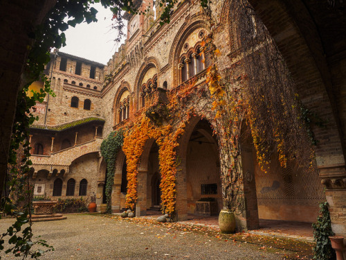 princess-of-france:vintagepales2:Castle of Grazzano Visconti@skeleton-richard Charles’ maternal gran