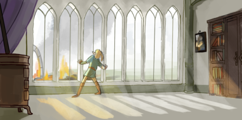 thelongshorts:Oooop I ACTUALLY did another odd crossover??  - this time with Zelda and The Incr