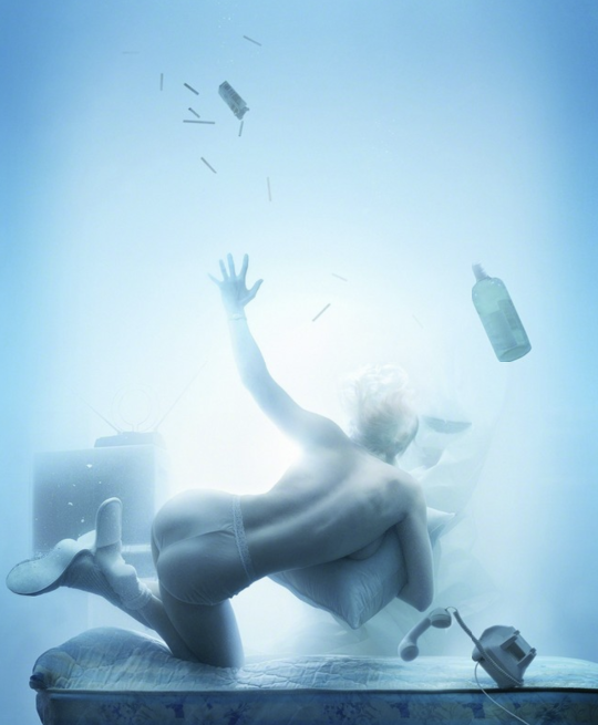 courtney love: silent screaming, 2007. by david lachapelle.