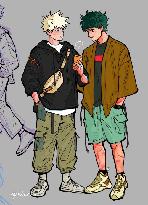 3rd Yr Bakudeku In Their Civvies 
